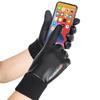 Waterproof Winter Gloves For Motorcycle 2 Finger Flip Windproof Women Men Gloves Velvet Warm Protection Pu Leather Sport Gloves