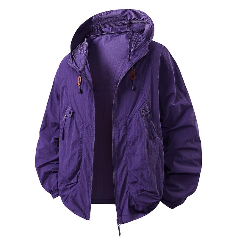 Spedizione Veloce Giacca da Uomo Cappotti Estivi Giacca Antivento da Pesca Maschile Abbigliamento da Campeggio per Uomo Giornata Calda Impermeabile Abbigliamento da Viaggio