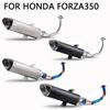 Modified Exhaust Tailpipe for Honda Forza 350 Motorcycle