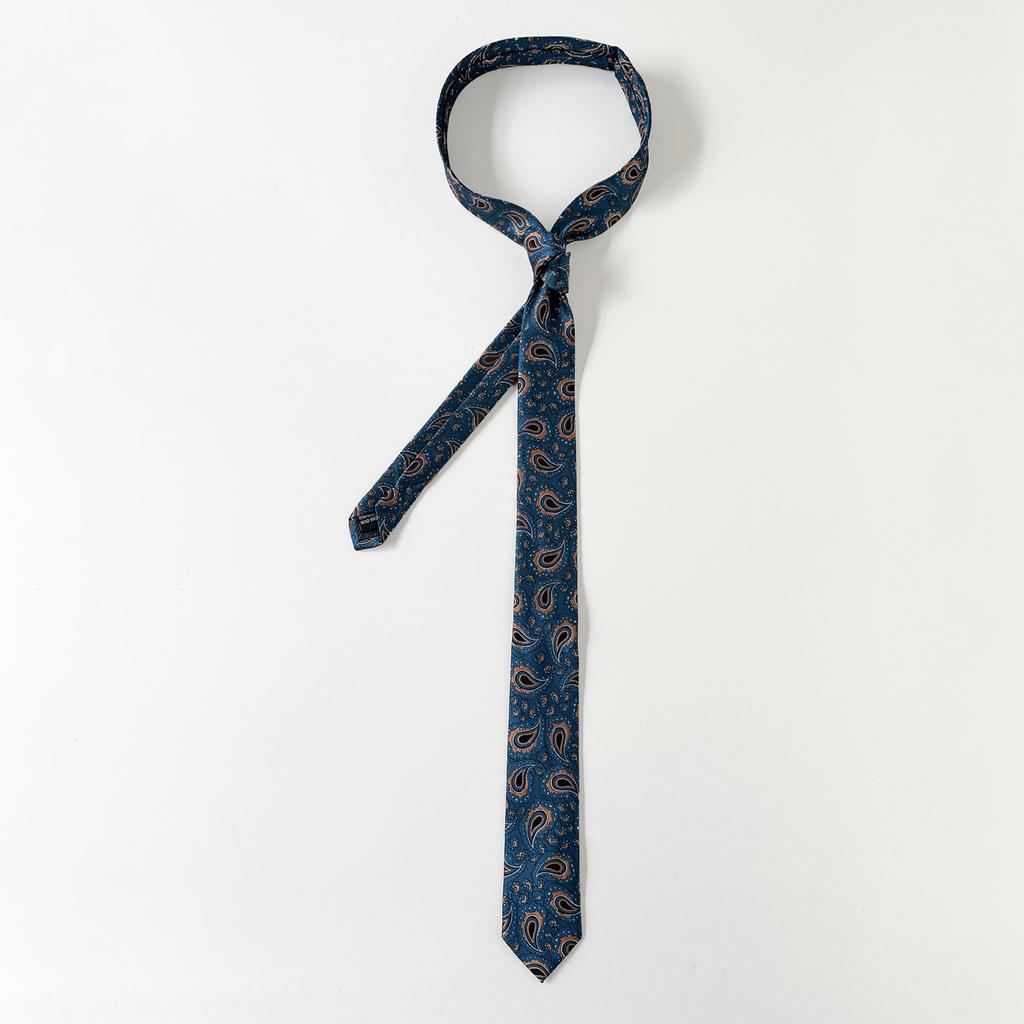 Wholesale British Gentleman Paisley Vintage Hand Hit Best Man Work Tie Party Luxury