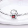 925 Silver Animal Charm Bracelet Horse Squirrel Elephant Llama Snake Fox Pendant Fit Bangle Original Jewelry