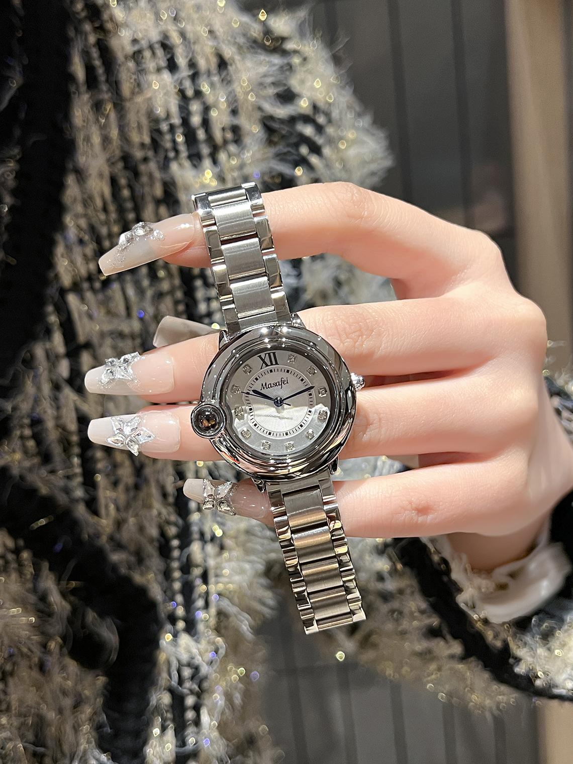 

элегантные женские часы blueballon Yes белый