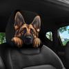 Hütehund und Border Collie Aufdruck Auto Sitz Kopfstützenbezüge - Modelle, Einfach zu Installieren und zu Entfernen, Leicht zu Reinigen,