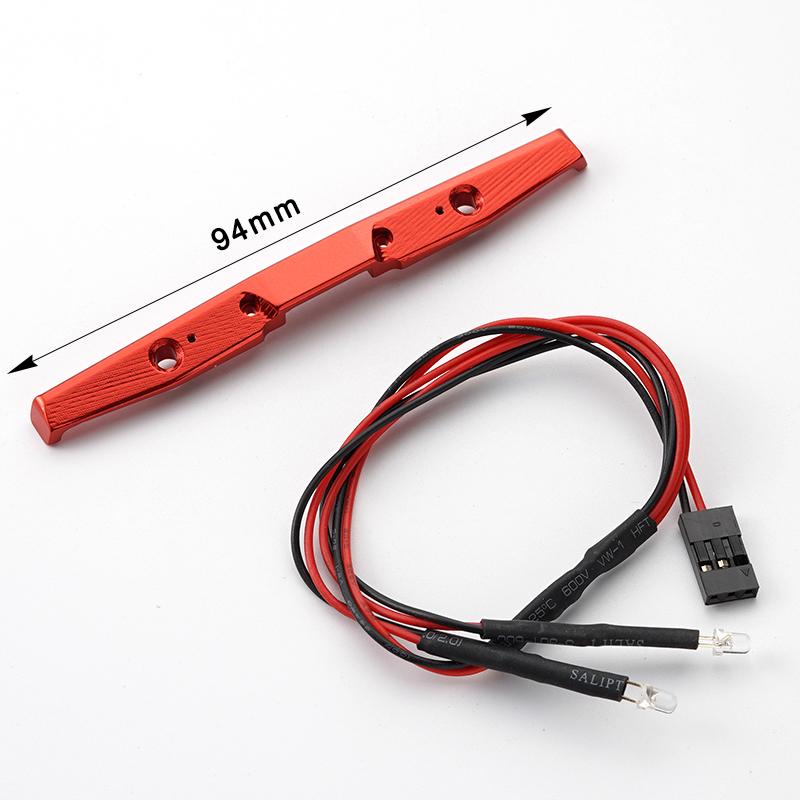 9pack/lot Front Bumper Safety Upgrade For SCX24 AXI00001 Aluminum Alloy Aluminum Alloy Front Easy