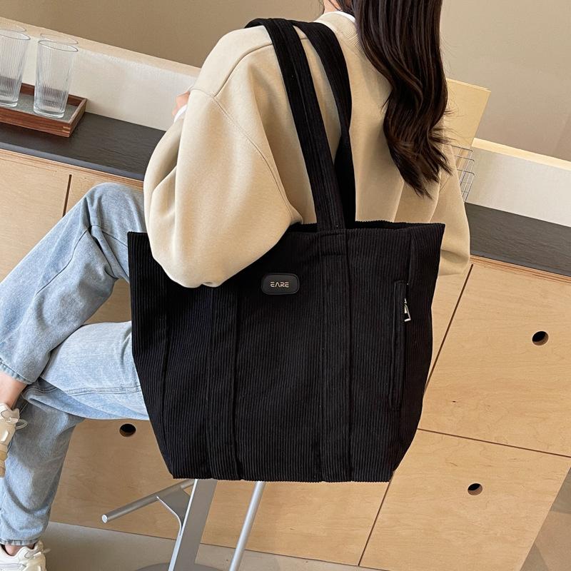 Τσάντα Κοτλέ Γυναικεία Τσάντα ώμου Τσάντα Tote