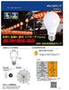 FAW4-L Warm White LED Bulb (White)