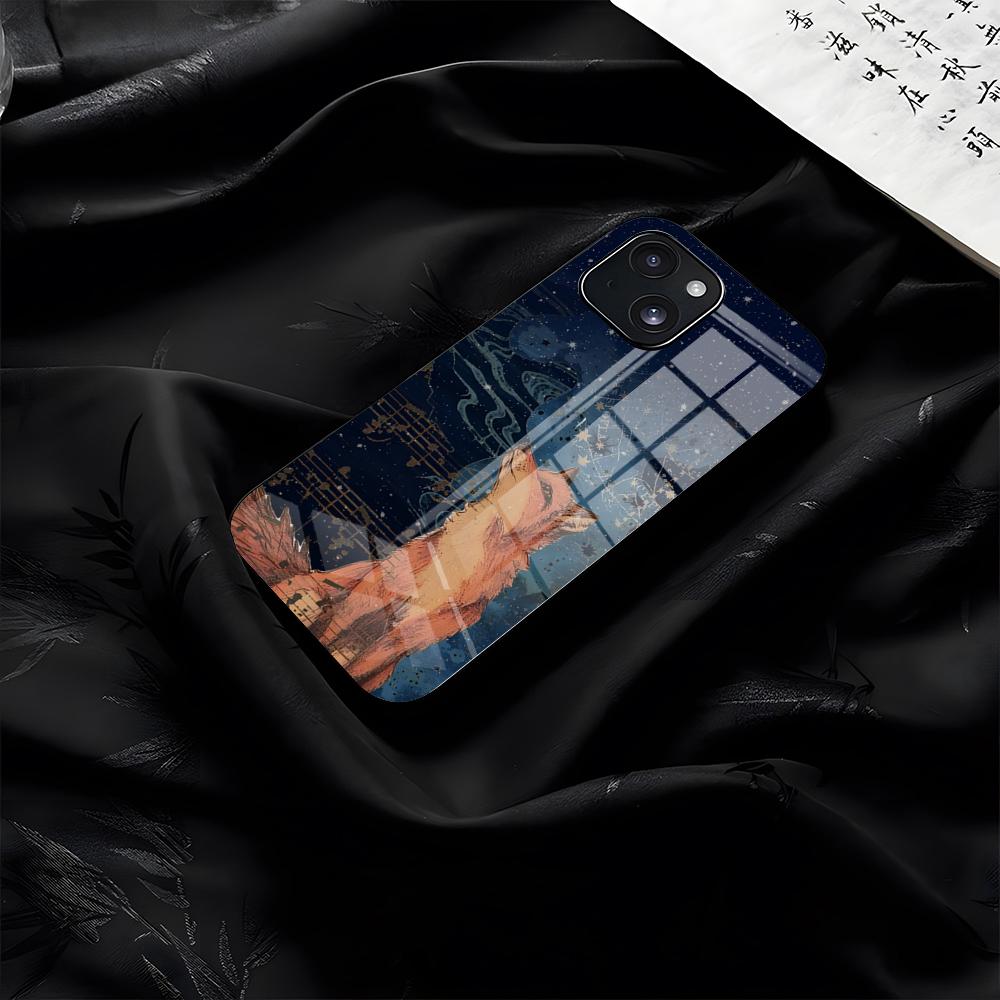 

Zorros Espaciales Manta Phone Case For IPhone 17 Pro Max 16 15 14 Pro Max 13 11 Plus Glass Cover iPhone17