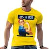 MS is BS T-Shirt boys whites sublime plain t shirt