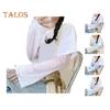 UV Sun Protection Arm Sleeves for Women Cooling Ice Silk Arm Sleeves Sunscreen Arm Cover for Outdoor Cycling Running