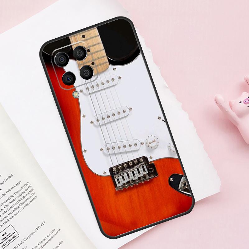 Guitar Violin Fiddle Music Case For Samsung Galaxy M15 M35 M55 M51 M31 M21 M11 M16 M36 M56 M53 M12 M32 M52 M14 M34 M54