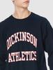 Champion Cotton Reverse Weave Crew Neck Size College Graphic Navy Blue Men's 100% Sweatshirt, M, Navy, 10oz, Print, 10oz,