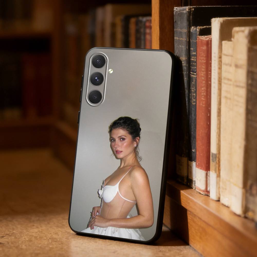

Beautifully E-Emily Bader Phone Case For Samsung S26,S25,S24,S23,S22,S21,Plus,Fe,Lite,Others Black Cover Samsung S26ULTRA