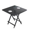 Portable Folding Dining Table - Compact Round or Square Design for Indoor/Outdoor Use