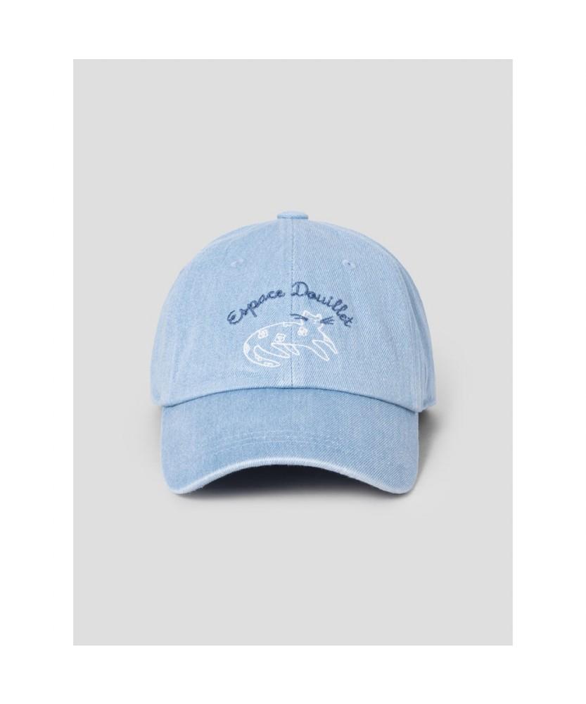 8SECONDS Denim Wappen Ball Cap Sky Blue