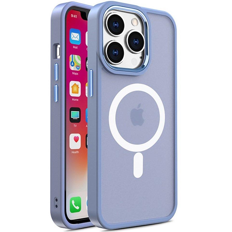 iPhone 15 Plus Case, MagColor for MagSafe, Blue