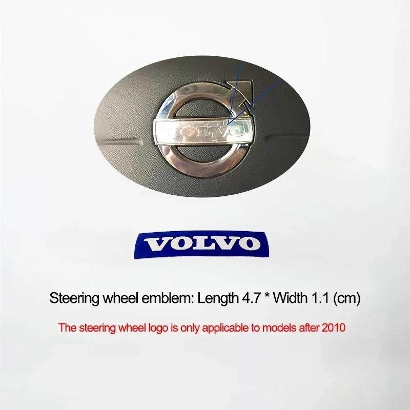AABBJ1 Car Front Grille Logo Sticker for Volvo XC40 XC60 XC90 S60 S90 V50 V70 V60 Trunk Steering Wheel Emblem Badge Decal Accessories