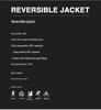 Men's Reversible Stand Collar Jacket for Spring and Autumn - Casual Style for Middle-aged and Elderly
