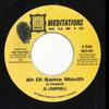 7inch Record AL CAMPBELL - Ah Di Same Mouth / Judas Dub (Red V MED001 Meditations Mus 2023 UK Reggae, Ska & Dub