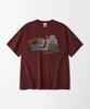 OUTSTANDING V.S.C Tee(Sailing)_Wine