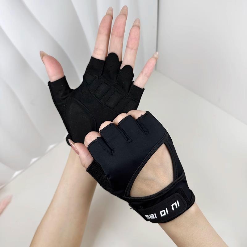 Fitness Gloves Men's and Women's Half Fingers Breathable Thin Equipment Training Dumbbells Yoga Kettlebells Non-slip Bicycle