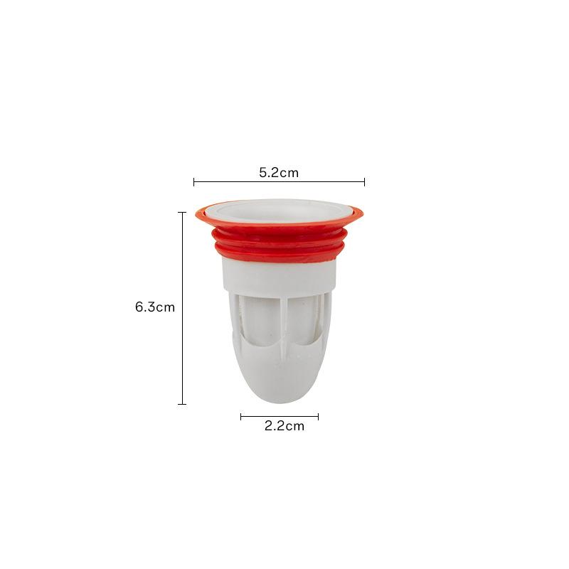 Floor Drain Core Sewer Pest Control Device No Peculiar Smell 1PC Floor Drain Bullet Anti Odor Core Deodorization Drainage Pipe