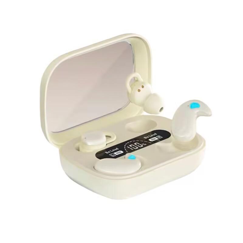 Q12 Wireless Bluetooth Sleep Earbuds – Dual-Ear, Semi-In-Ear, Isolating, Two-in-One Design (Two Pairs)