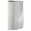 Planter Silver 60 x 30 x 50 cm Galvanized Steel