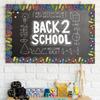 10m/roll Decorative Sticker Roll Self Adhesive Chalkboard Border Trim  Craft Display