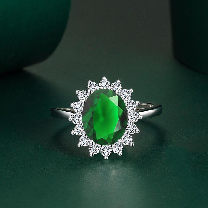 BELLA BOX Bagues d'ouverture redimensionnables pour femmes, en Zircon, fête de fiançailles, bijoux fins, cadeau