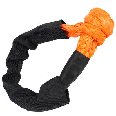 Tow Strap Synthetic Fiber Off Road Towing Ropes Car Trailer Pull Rope Soft Shackle for Vehicle Recovery 38000 Lbs