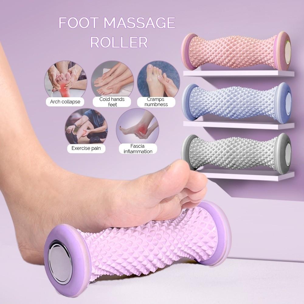 Manual Foot Massage Roller Calf Shaping Plantar Fascia Roller for Sore Feet Relief