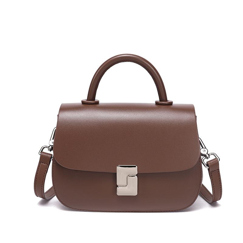 Echtes Leder Eine Nischen- und High-End-Pendler-Mode-Damenhandtasche Vielseitige und elegante Einzel-Schulter-Umhängetasche
