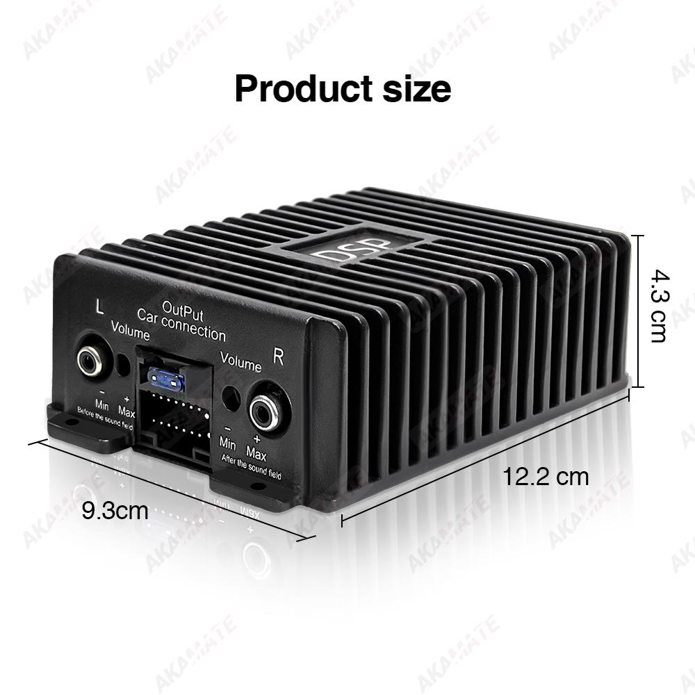DPS Car Amplifier for Android System Car Radio Non Destructive Modification Speaker Enhance Sound Car Audio Processor 4 Channel
