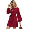 New Style Long Sleeve Slim Fit Bodycon Dress for Women Bodycon Dress,long Sleeve Dress,high Waist