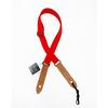 LIVE LINE Ukulele Strap, Acrylic & Cotton, Red, YUS14RED