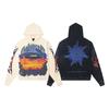 2025 Autumn/Winter Unisex Skull Rock Band Printed Hoodie