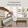 Midea 2024 Stainless Steel 1.7L Electric Kettle with Auto Power-Off
