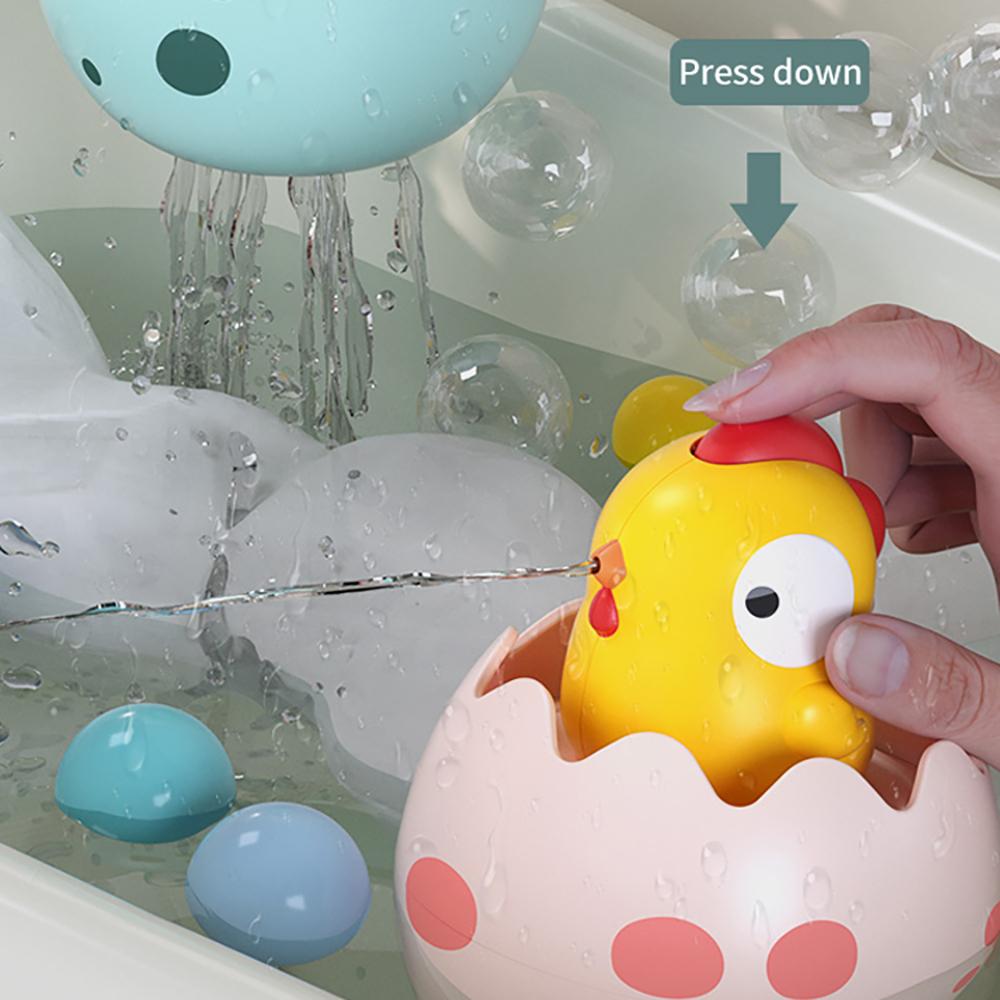 Baby Bade Spielzeug Kinder Niedliche Ente Pinguin Dinosaurier Ei Wassersprüh Sprinkler Badezimmer Spielzeug Kinder Glückliche Begleitung Bade Spielzeug Geschenk