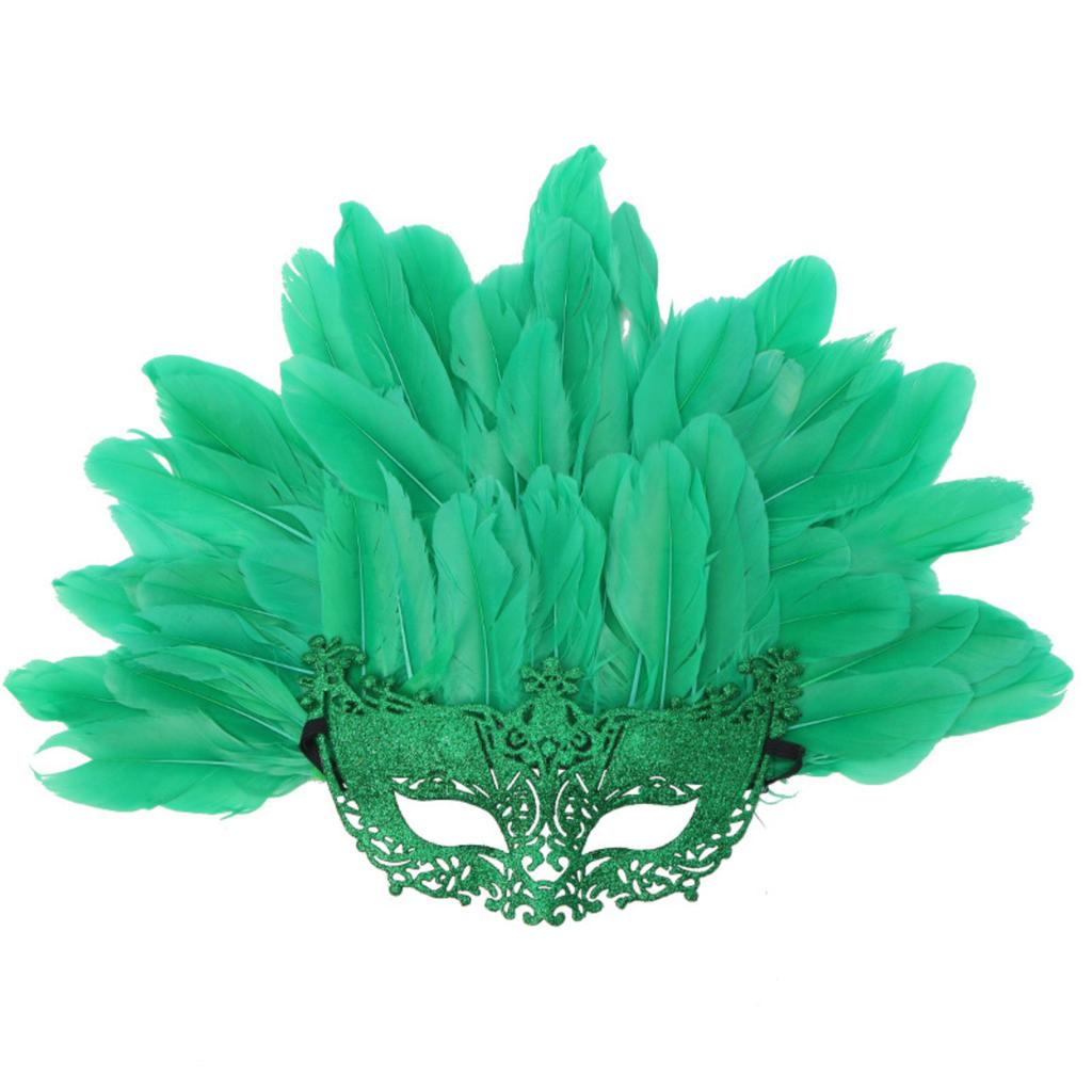 Carnival Tassel Mask Half Face Mask Masquerade Party Mask