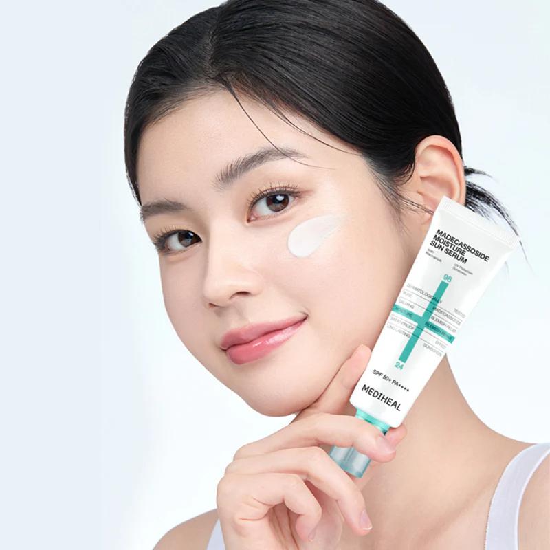 Mediheal Madecassoside Moisture Sun Serum Blemish Repair SPF 50+ PA++++ 15nl/50ml