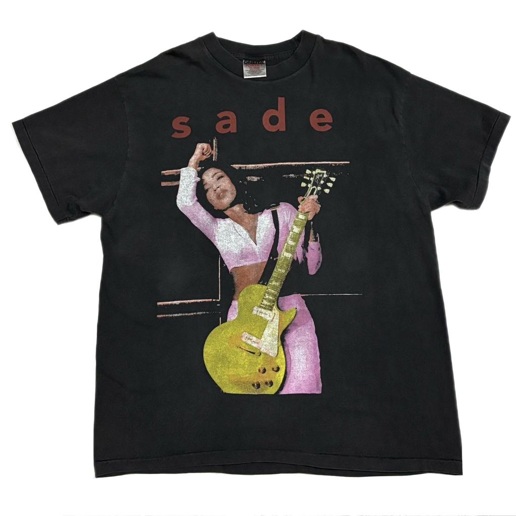 Vintage SADE Summer Deluxe Tour Concert Band RARE XL Single Stitch Shirt REPRINT