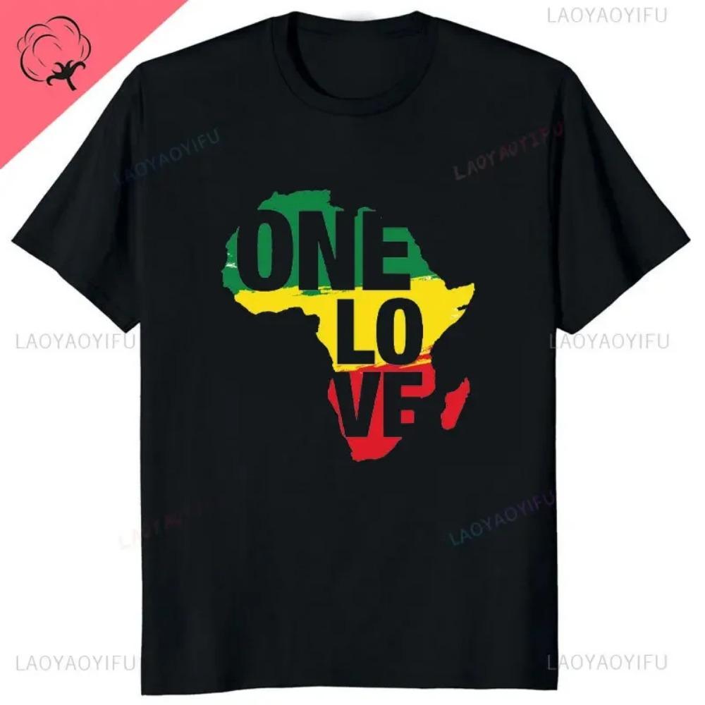 Hipster Reggae Africa Map Rasta Regae Music Vintage T Shirt Clothes 90s Hipster Short Sleeve Tshirts for Men Cotton Cool Tshirt