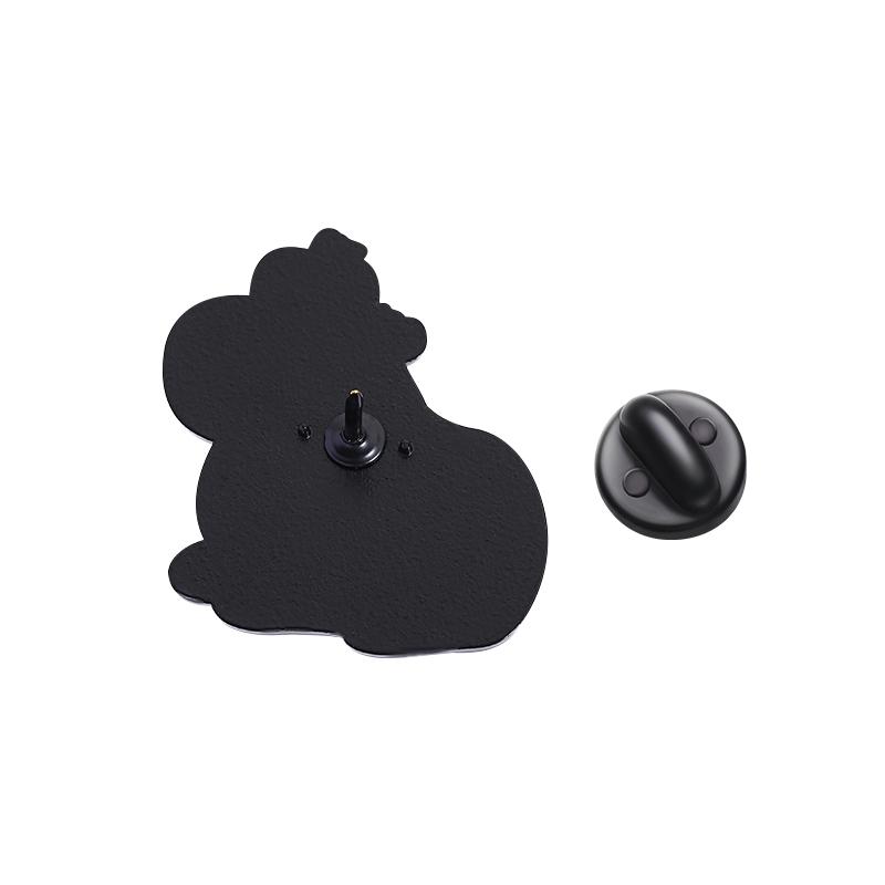 Xiaomi Capybara Pumpkin Skull Ghost Bat Enamel Pins Capy Halloween Too Cute To Spook Brooches Clothes Lapel Badge Jewelry Accessories