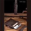 Newest Large Capacity Man Messenger Bag Adjustable Strap Waterproof Men's Crossbody Bag Pu Leather Vintage Handbag Sports