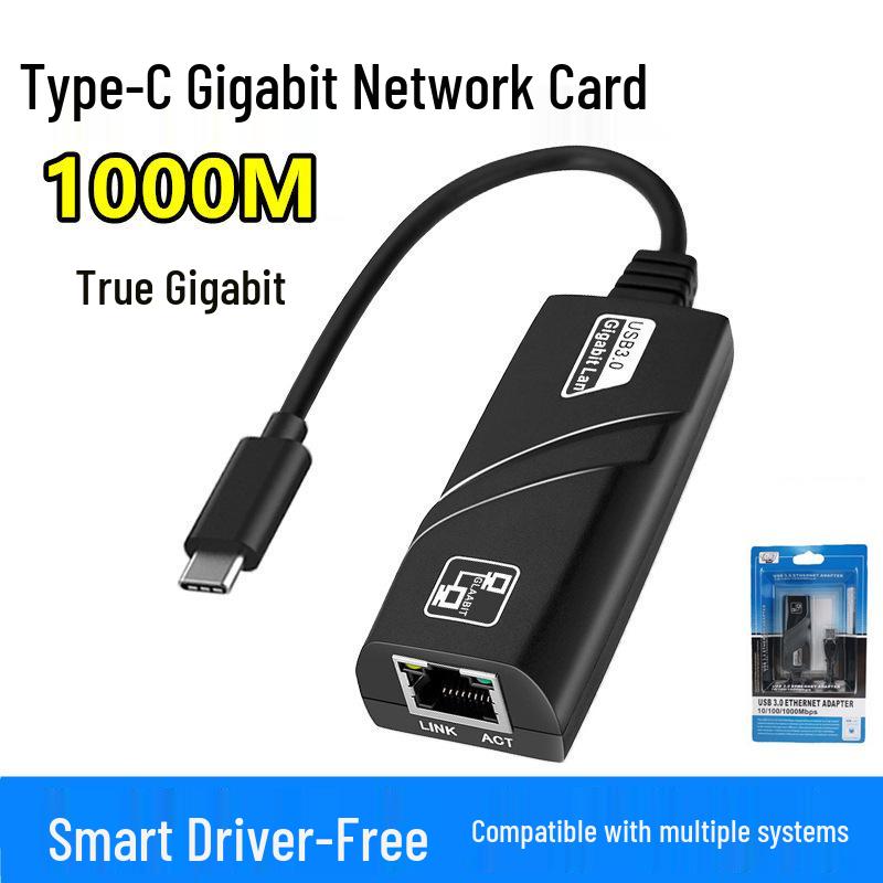 USB 3.0 to RJ45 Ethernet Adapter - Gigabit Network Card, Driver-Free