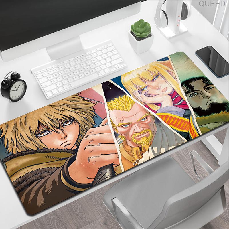 Großes Mauspadd Vinland Saga Mauspadd Gaming Groß Xxl Gamer Tastatur Mausmatte Schreibtischschutz Zubehör Computer PC Schreibtische Unterlagen