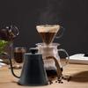 1000 Ml Coffee Kettle, Practical Wooden Handle, Anti-scald Stainless Steel, Portable Spout,