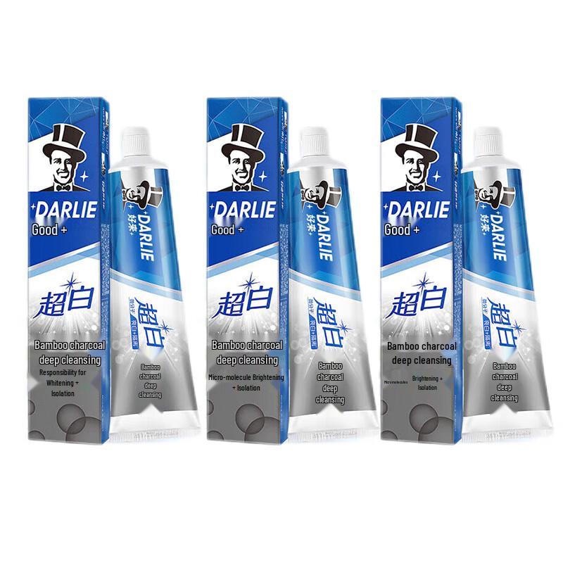 

Hawley Darlie Ultra White Bamboo Charcoal Deep Clean Toothpaste (Value Pack)