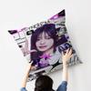 Kpop I-ILLIT Cantante Cuscino Regalo Decorazione Ufficio Casa Camera da Letto Divano Auto Copricuscino Custodia 45x45