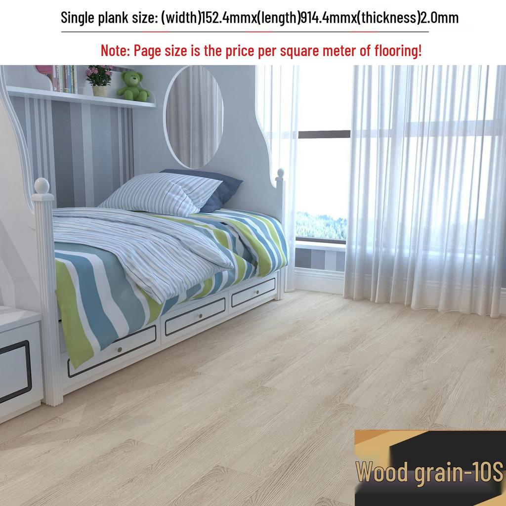 מדבקת רצפת אבן ויניל עמידה למים עם הדבקה עצמית: כיסוי PVC עבה ועמיד בפני שחיקה לחדרי שינה